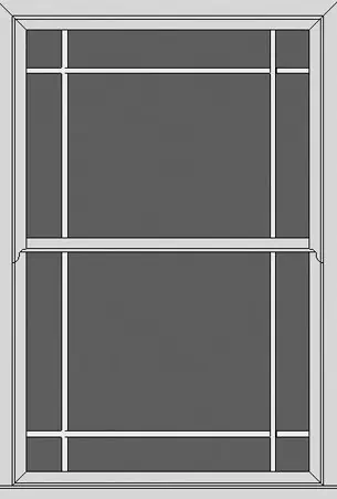 Astragal bar window