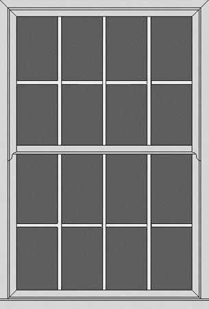 Georgian style window