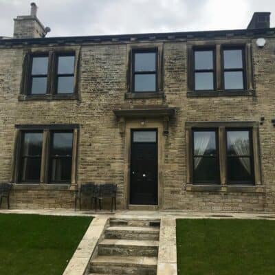 Genesis Vertical slider installed by Andrew Clark