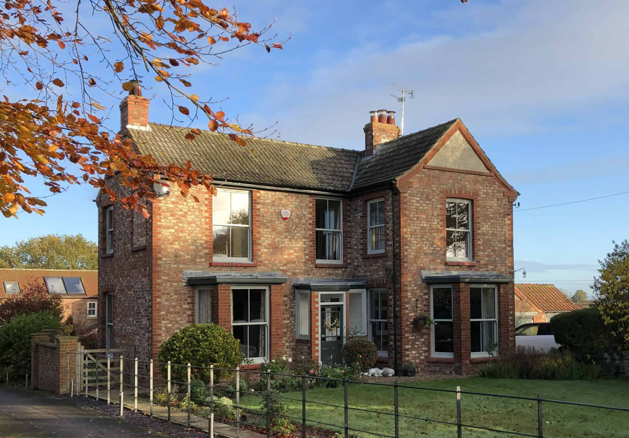 beautiful Edwardian property with sash windows