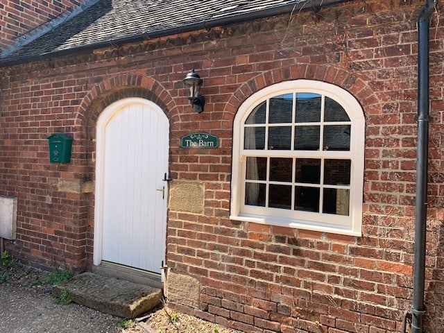 arched windows