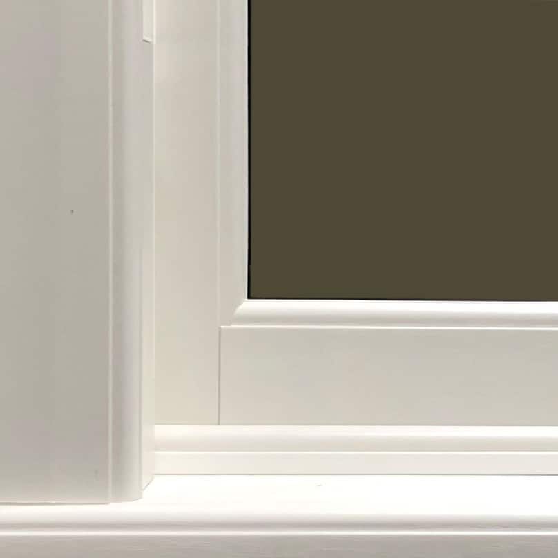 standard bottom rail windows
