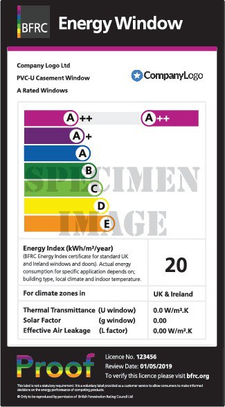 window energy ratings