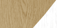 English Oak / Heritage White