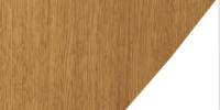Ginger Oak Super Matt / White PVC