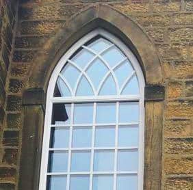 arched windows