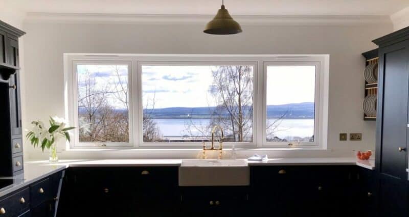 How long do uPVC windows last - window in kitchen