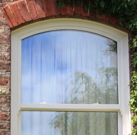 arched windows