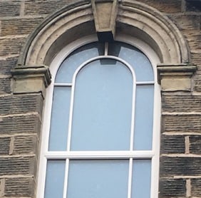 arched windows