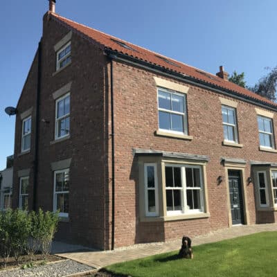 beautiful house with sliding sash windows